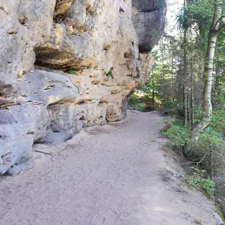 Dom wakacyjny In Jiret N Pod Jedlovou With Sauna Jiřetín pod Jedlovou